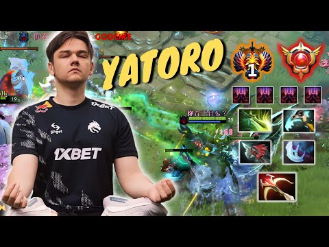 Yatoro (Rank 1) back at MMR denies Watson (Rank 7) & BZM (Rank 8) - Pro Gameplay [Observe & Act]