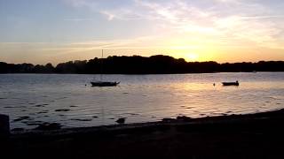 preview picture of video 'Coucher de soleil à Kerhiuelo,Landaul,Morbihan'