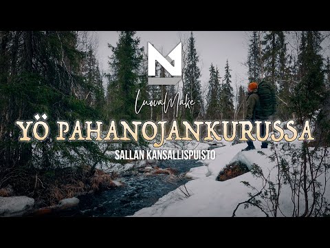 YÖ PAHANOJANKURUSSA - Sallan Kansallispuisto
