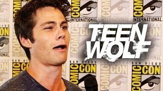Dylan O'Brien Did WHAT With Christmas Tree? "Teen Wolf" - Comic Con 2014