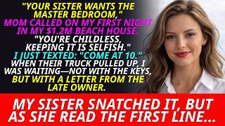 My Family Demanded My $1.2M Beach House Because I’m Childless—So One Letter Ruin |Her Silent Truth