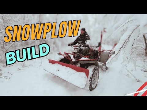 How to build a snowplow: Awesome DIY project!