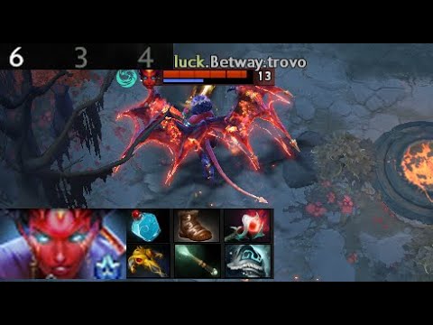 Chris Luck - Queen of Pain | BeastCoast vs Elephant  (game 1) BO2 | The International 2021