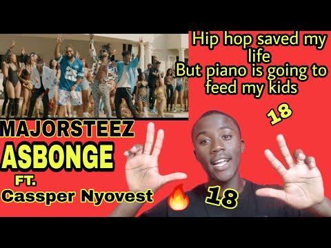 Sim Reacts to Majorsteez-ASBONGE Ft. Cassper Nyovest🔥🔥(offical music video) off the music