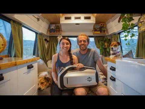 Off Grid Air Conditioning Unit for Van Life | Zero Breeze Mark 2 Review Video