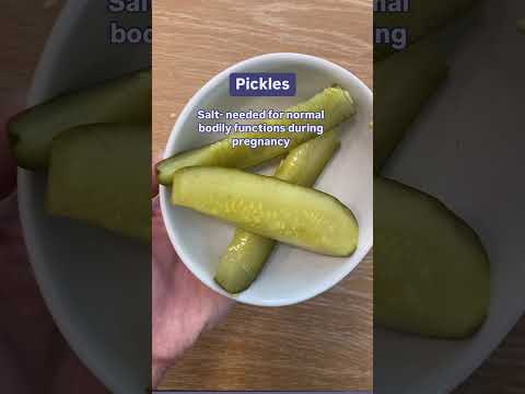 your PREGNANCY CRAVINGS explained!