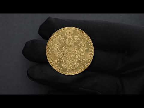 Franz Joseph I., 4 Dukat 1867, Vienna