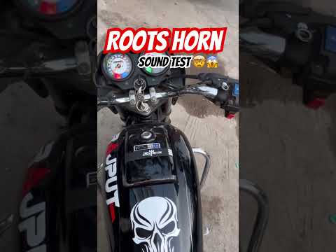 Roots🔊horn😱test  #roots #splendor #shorts #horn