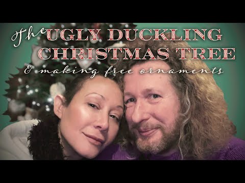 UGLY DUCKLING TREE | Reviving a Live Christmas Tree & Free Ornaments
