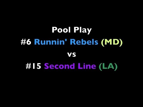 Runnin' Rebels vs Second Line - Pool Play #GKO2016