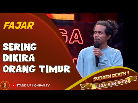 Stand Up Comedy Fajar: Sering Dikira Orang Timur sama Orang Timur | SUCI Liga Komunitas