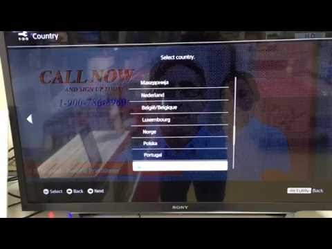 How to turn off the demo mode on Sony Bravia Tv