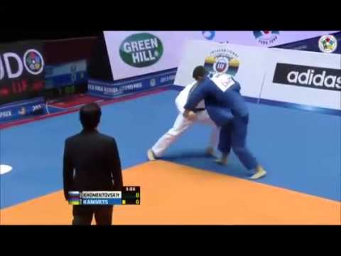 KHOMENTOVSKIY, Nikita (RUS)-KANIVETS, Dmytro (UKR) -73 kg.IJF Grand Prix Jeju 2013