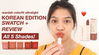 Download lagu WARDAH KOREA LIMITED EDITION WARDAH COLORFIT ULTRALIGHT MATTE LIPSTICK KOREAN EDITION ❤️ mp3 Download lagu WARDAH KOREA LIMITED EDITION WARDAH COLORFIT ULTRALIGHT MATTE LIPSTICK KOREAN EDITION ❤️ mp3