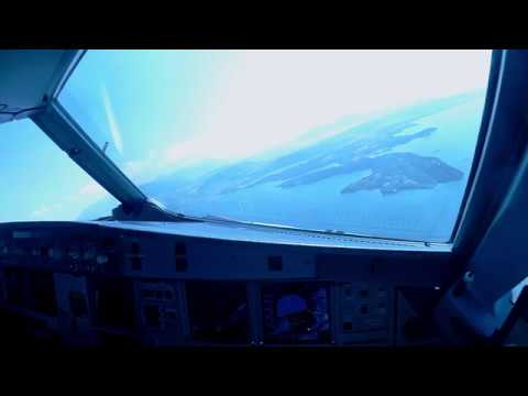 Airbus A320 | Abordagem visual do Aeroporto Nacional de Preveza/Aktion (LGPZ/PVK)