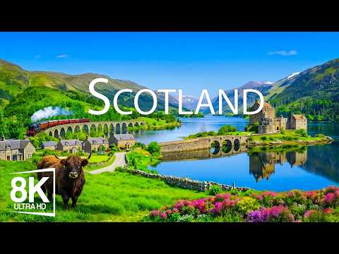 Scotland Highlands 8K – Misty Mountains, Ancient Castles & Epic Nature