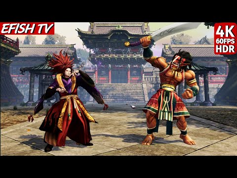 Amakusa vs Tam Tam (Hardest AI) - Samurai Shodown | 4K 60FPS