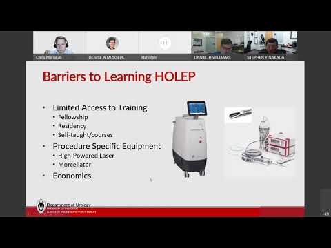 UW Urology Grand Rounds "Learning HoLEP" – 10/20/2021