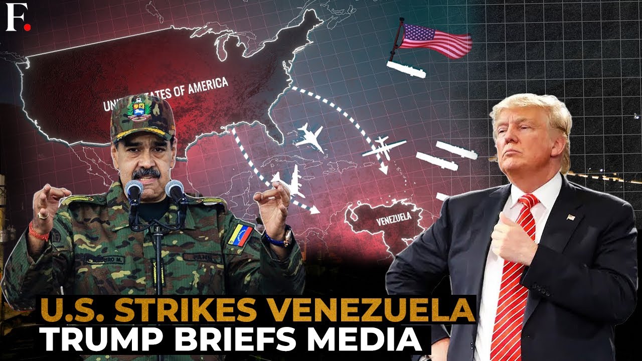 Trump Briefing LIVE: US Holds Press Conference Over 'LARGE SCALE STRIKE' on Venezuela | Firstpost