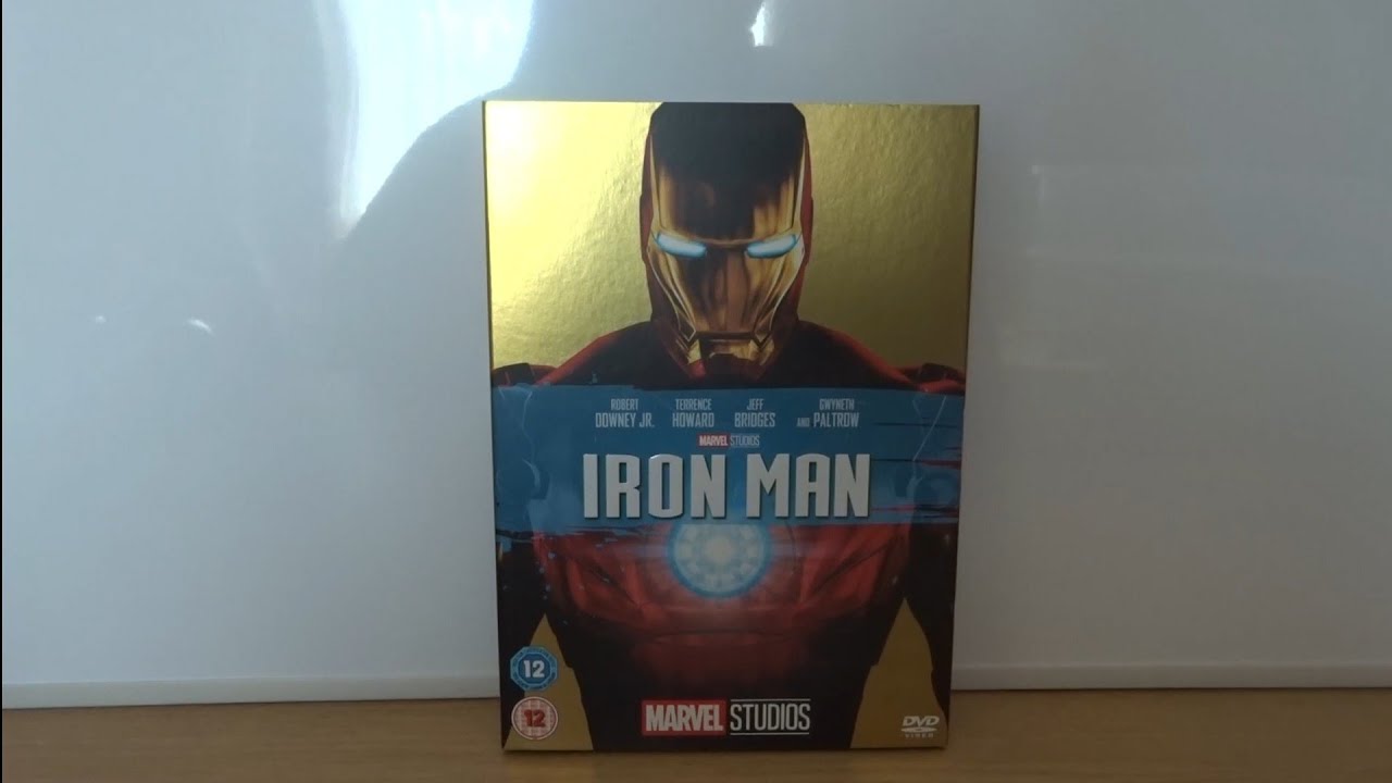 Iron Man (UK) DVD Unboxing