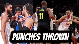 Mikal Bridges Is NOT Happy w/ Nets DISASTER Team + Kris Dunn, Jabari Smith BRAWL + PUNCHES Thrown!?