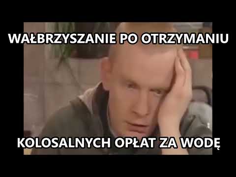 Wałbrzyszanie jak dostają rachunek za wodę