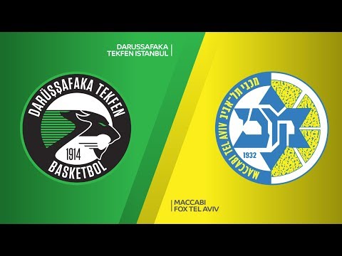 Darussafaka Tekfen Istanbul - Maccabi FOX Tel Aviv Highlights | EuroLeague RS Round 11