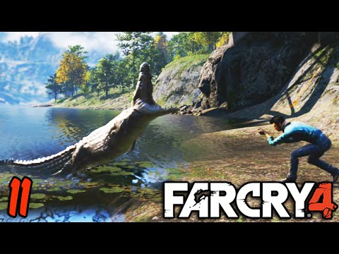 Far Cry 4 Coop Funny Moments 11 - Crocodile Hunters
