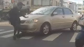 【車禍影片】很明顯的，看都沒看（2025.09.08 台南市官田區文化街與中山路一段