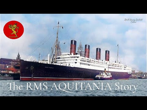 The Cunard's RMS Aquitania 1914-1950, Story.