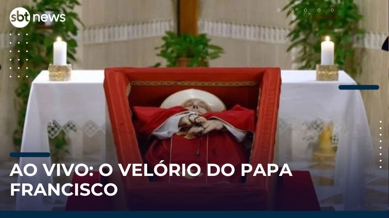 🔴AO VIVO: Acompanhe o velório do Papa Francisco