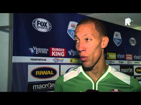 Ryan Koolwijk na afloop van FC Dordrecht - Vitesse