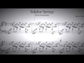 Brian Turner "Sulphur Springs" Sheet Music