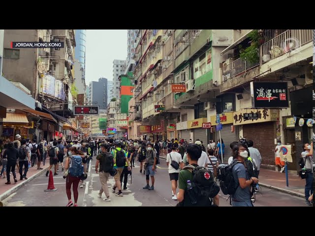 WATCH: Day of discontent in Hong Kong