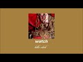 billie eilish - watch (slowed & reverb)