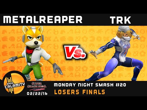 MNS #20 | Metal Reaper (Fox) vs TRK (Sheik) - Losers Finals - Melee Singles
