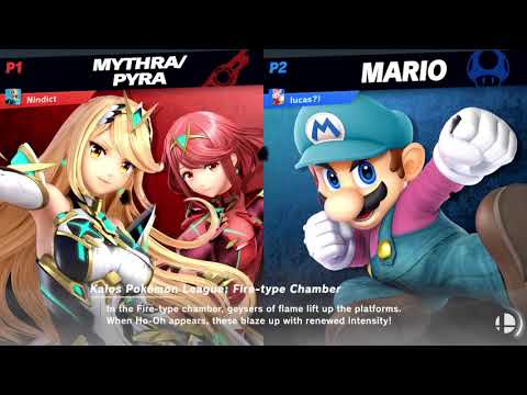 Too Much WiFi #27 Winners R1 - Nindict (Mythra/Pyra) vs. LucasPog (Mario)