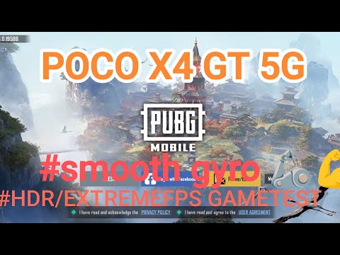 POCO X4 GT 5G • 90FPS PUBG GAMETEST IN HDR GRAPS/EXTREME FPS #pubg #pubgmobile #pubgm #dimensity8200