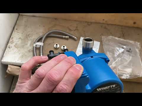 Watts Hot Water recirculating pump install