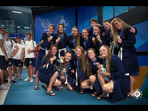 Magyarország - Olaszország női vízilabda döntő a XXX. Nyári Universiaden