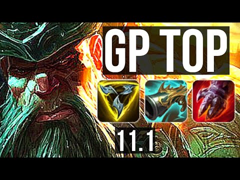 GANGPLANK vs RENGAR (TOP) | 1500+ games, 1.9M mastery, Legendary, 14/5/11 | KR Diamond | v11.1