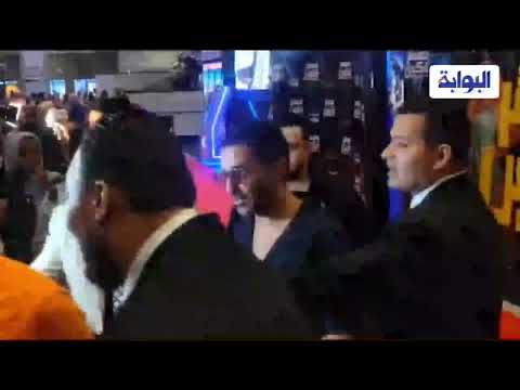 أحمد فهمي ورانيا ونورهان منصور يصلان العرض الخاص لفيلم مستر إكس