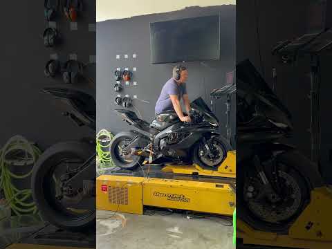 Dyno Run - 2020 Yamaha R6 Graves exhaust.  Pure sound! #goodvibes #motorcycle #explore #bikelife