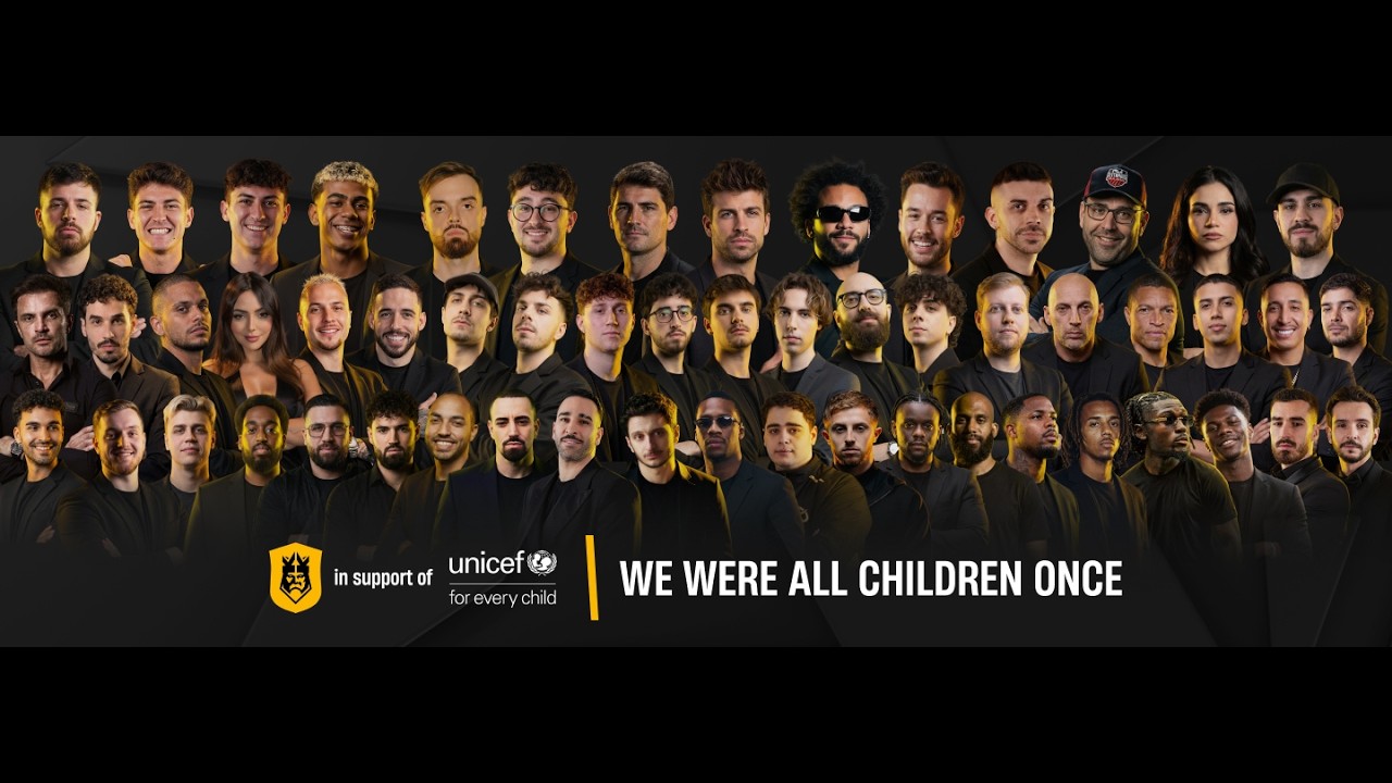 KINGS LEAGUE a favor de UNICEF: Todos fuimos niños alguna vez I UNICEF España