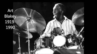 Jazz DrummersTimeline version 2 with Philly Jo Jones