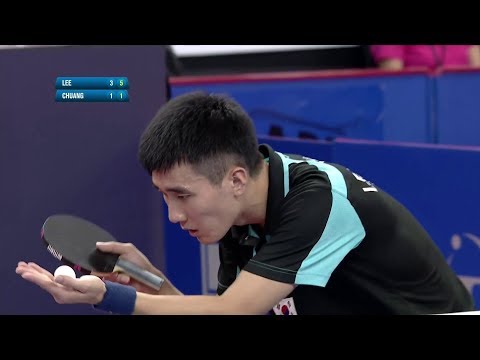 2017 Asian Cup (MS-QF) LEE Sangsu Vs CHUANG Chih-Yuan [Full* Match/English|HD1080p]