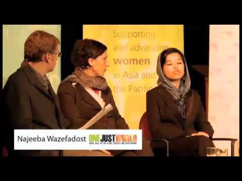 Najeeba Wazefadost on being a refugee