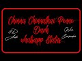 Chinna Chinnadhaai Penne Mounam Pesiyadhe Love Failure Dark Mode