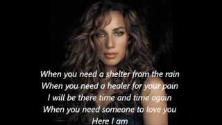 Leona Lewis -  Here I Am -  Lyrics