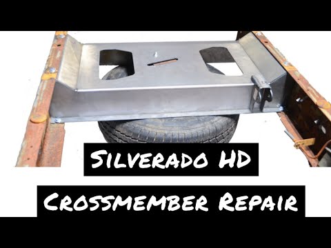 Chevy Silverado Rear Crossmember Replace (x2) 2500HD and 1500